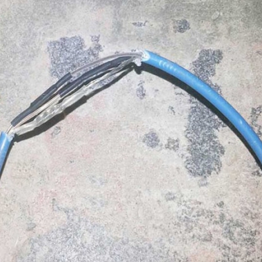 Поиск неисправности кабеля электрического пола